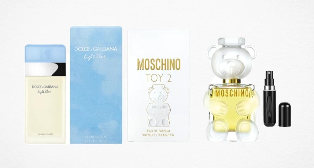 PROMO DUO MOSCHINO TOY 2 LIGHT BLUE